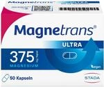 Magnetrans ultra 375mg: Magnesium Tabletten hochdosiert, 50 St | 1 Kapsel t&auml;glich