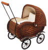 small foot Puppenwagen „Elisabeth im nostalgischen Design aus Holzrattan, mit