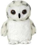 Aurora World Aurora, Mini Flopsie Schneeeule, 20cm, Pl&uuml;schtier, wei&szlig;, 31345.0