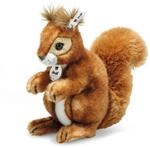 Steiff Kuscheltier Niki Eichh&ouml;rnchen, S&uuml;&szlig;es Stofftier mit Kunststoffaugen, Kinder,