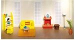 Goki 51904 Puppenhausm&ouml;bel f&uuml;r das Wohnzimmer, 34-teilig