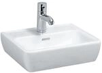 LAUFEN PRO A Handwaschbecken, 1 Hahnloch, mit &Uuml;berlauf, 450x340mm,...