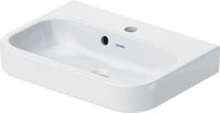 Duravit M&ouml;belhandwaschbecken 50cm Happy D.2 mit &Uuml;berlauf, mit Hahnlochbank, 1