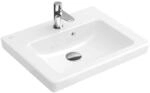 Villeroy & Boch Subway 2.0 Waschbecken 45x37 cm mit Hahnloch und &Uuml;berlauf Wei&szlig;
