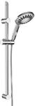 Hoga 64870 FLORENZ &Uuml;berkopfbrauseset, Chrom