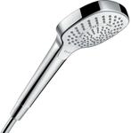 hansgrohe Duschkopf Croma Select E, Duschbrause wassersparend, 3 Strahlarten,