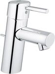 GROHE Concetto, Waschtischarmatur, wassersparend (Wasserhahn f&uuml;r das Bad, mit
