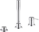 GROHE Essence, Badewannenarmatur, 3-Loch (Komplettset bestehend aus Mischer,