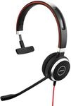 Jabra Evolve 40 UC Mono Headset &ndash; Unified Communications Headphones for VoIP