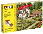 NOCH&reg; Weingut &bdquo;Hauser-B&uuml;hler, Laser-Cut Modellbau, inklusive Figuren-Set...