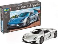 Revell 07026 Supersportwagen Porsche 918, Automodellbausatz 1:24, 19,4 cm