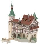 FALLER Jagdschloss Falkeneck Modellbausatz mit 176 Einzelteilen 188 x 134 x 225 mm I