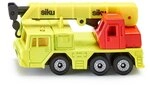 Siku 1326, Hydraulischer Kranwagen, Metall/Kunststoff, Gelb/Rot, Hubf&auml;higer Kranarm