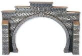 NOCH&reg; Tunnel-Portal, 2-gleisig Modellbau Tunnelportal, 21 x 14 cm f&uuml;r die Spur H0