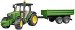 bruder 02108 - John Deere 5115 M mit Bordwandanhänger - 1:16 Spielzeug, Bauernhof, bruder 02108 - John Deere 5115 M mit Bordwandanhänger - 1:16 Spielzeug, Bauernhof,