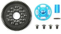 TAMIYA TAM54500 300054500 - TT-02 Highspeed Getriebeset 68 Turn, Black