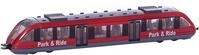 Siku 1646, Nahverkehrszug, Metall/Kunststoff, 1:120, Rot, Kompatibel Spielzeugen