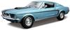 Maisto Ford Mustang GT Cobra Jet: Modellauto mit Federung, Maßstab 1:18, Türen und