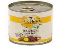 LandFleisch | Pur Geflügel & Reis extra mager | 12 x 195 g