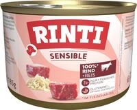 Rinti Hundefutter Sensible Rind & Reis 185 g, 12er Pack (12 x 185 g)