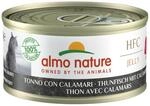 Almo Nature HFC Jelly Katzenfutter nass -Thunfisch mit Calamaris 24er Pack (24...