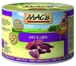 Mac's Katzenfutter getreidefrei Herz & Leber, 6 St&uuml;ck X 200 g