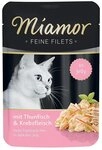 Miamor Feine Filets Pouch, Thunfisch+Krebs in Jelly