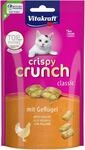 Vitakraft Crispy Crunch Classic, Katzen Leckerli, knuspriger Katzensnack gef&uuml;llt mit