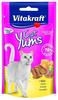 Vitakraft Cat Yums, Katzensnack, mit herzhafter Leberwurst, extra fleischig, mit