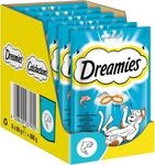 Dreamies Klassiker Katzensnacks mit Lachs &ndash; Traumhaft knusprige Taschen mit zarter