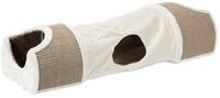 Trixie 43004 Kratztunnel, 110 &times; 30 &times; 38 cm, lichtgrau/braun/taupe