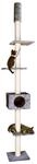 Karlie 34702 Kratzbaum Cometa mit Deckenspanner L: 35 cm B: 35 cm H: 263 cm grau