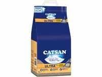 CATSAN Ultra Plus – Katzenstreu aus feinen natürlichen Tonkörnchen – 1 x 15