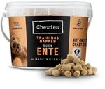 Chewies Trainingshappen Ente - Monoprotein Snack f&uuml;r Hunde - 300 g -...