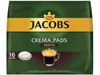 Jacobs Kaffeepads Crema Kräftig, 80 Senseo kompatible Pads, 5er Pack, 5 x 16