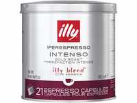 illy Dark Roast Iperespresso Coffee 21 Capsules (Pack of 2, Total 42 Capsules)