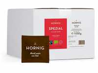 J. Hornig Cialde Lungo Pads, Spezial Bio Fairtrade, schokoladiger Geschmack &