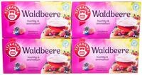 Teekanne Waldbeere, 4er Pack (4 x 20 Teebeutel), 4 x 50 g