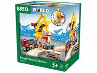 BRIO World 33280 Frachtverladestation - Eisenbahnzubehör Holzeisenbahn -