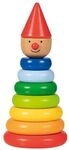 goki 58928 - Stapel-Magnet-M&auml;nnchen Nimo, buntes Holzstapelspielzeug mit Magneten,