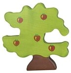 Holztiger 80218 - Spielfigur - Apfelbaum f&uuml;r V&ouml;gel