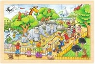 Goki 57808 - Einlegepuzzle - Zoobesuch