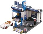 Theo Klein 8647 Bosch Car Service Station | Mit Waschanlage und h&ouml;henverstellbarer