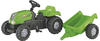 Rolly Toys rollyKid-X Trettraktor mit Anhänger (für Kinder von 2,5 bis 5 Jahren,