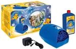 PUSTEFIX Party-Bubbler blau I 1000 ml Seifenblasenwasser I Bunte Bubbles Made in