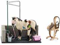 schleich HORSE CLUB 42104 11-Teiliges Pferde Spielzeug Set für Mädchen und...