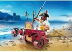 PLAYMOBIL 6163 Rote AppKanone mit Freibeuter