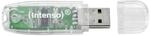 Intenso Rainbow Line 32 GB USB-Stick USB 2.0 , Durchsichtig, Schwarz | Transparenter