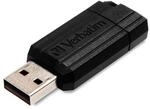 Verbatim Pinstripe USB-Stick 64 GB, Leichter und praktischer Stick in...