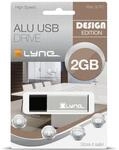 XLYNE 2GB USB-Stick 2.0 ALU High Speed, Design Flash Laufwerk